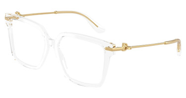 DOLCE & GABBANA Eyeglasses DG3397 CRYSTAL/3133