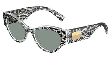 DOLCE & GABBANA DG4480F BLACK LACE/3287/1