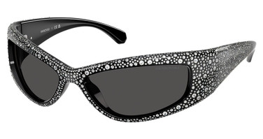 SWAROVSKI Eyeglasses SK6027 BLACK/100187