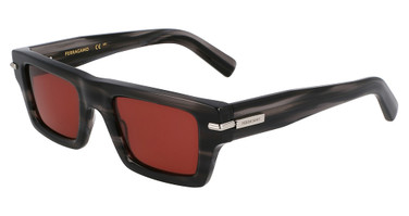 Ferragamo Eyeglasses SF2034S STRIPED GREY/014