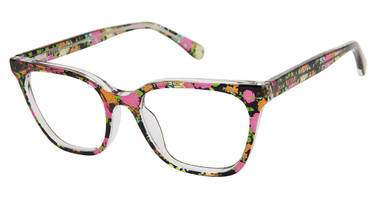Isaac Mizrahi New York Eyeglasses IM 30093 Floral/FL