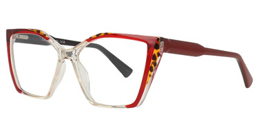 Enhance Eyeglasses 4473 Burgundy