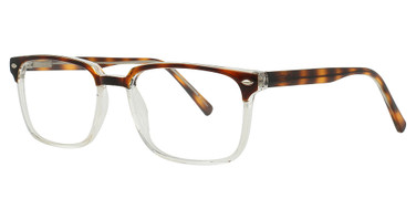 4U Eyeglasses US123 Tortoise Clear