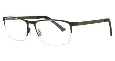 William Morris Eyeglasses WMLNEARL1 GREEN DARK MATT/9531