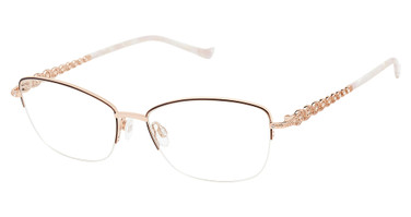 Tura Eyeglasses R711 brown/rosegold/BRN