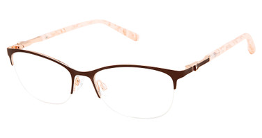 Barbour Eyeglasses BAOW512 brown rose gold/BRN