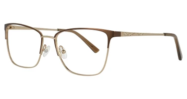 Port Royale Eyeglasses FARAH Brown/Yellow Gold/C-1