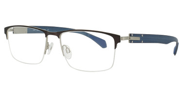 Gridiron Eyeglasses SIERRA GUN/SILVER/C2