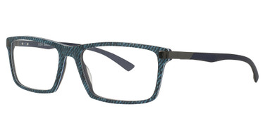 Gridiron Eyeglasses CLIFF BLUE STRIPE/C2