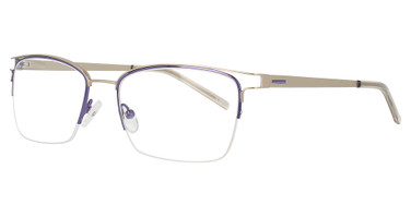 Vue Eyeglasses V1145 GOLD/PURPLE/C2