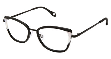 FYSH Eyeglasses FYSH 3758 BLACK LAVENDER IVORY/S400