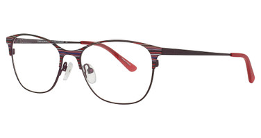 Easyclip Eyeglasses EC710 Purple & Multicolor Stripes/30