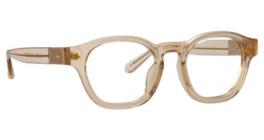 Linda Farrow Eyeglasses LFL1404 TALBOT ASH/ T-SHELL/ ROSE GOLD/006
