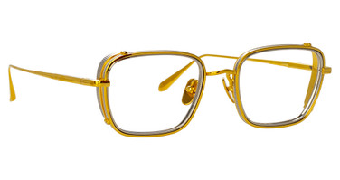 Linda Farrow Eyeglasses LFL1493 OFER YELLOW GOLD/ WHITE GOLD/001