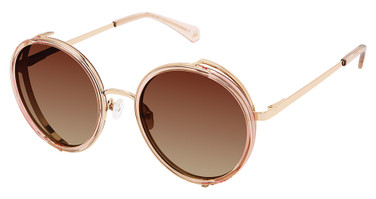 Nicole Miller Eyeglasses LE RAY PINK/ROSE GOLD/C01