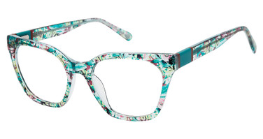 Nicole Miller Eyeglasses COTEDAZUR TEAL MULTI/C01