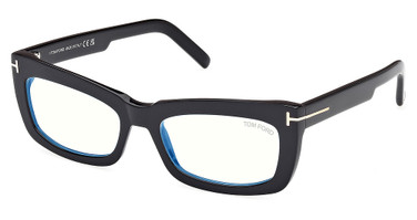 Tom Ford Eyeglasses FT5966-B shiny black/001