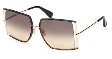 MaxMara Eyeglasses MM0120 black/other / smoke/05A
