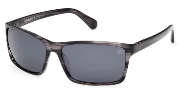 Timberland Eyeglasses TB00032 shiny black / green polarized/01R