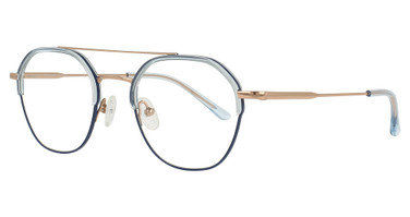 Staag Eyeglasses SG-JEREMY BLUE CRYS/ROSE GOLD/C1