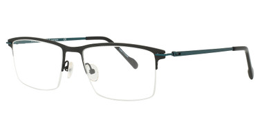 Scott Harris Eyeglasses Scott Harris 948 Black / Teal/3