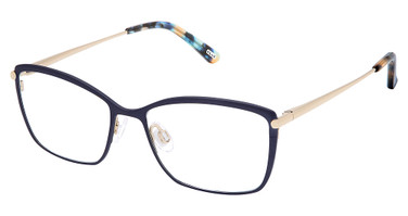 Kliik:denmark Eyeglasses K-788 NAVY GOLD/M101