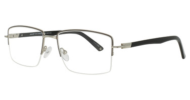 Haggar Eyeglasses H304 Charcoal/Silver/54