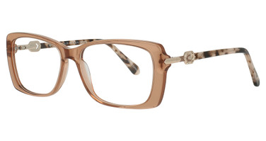 Elegante Eyeglasses EL58 Brown/6