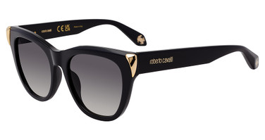 Roberto Cavalli Eyeglasses SRC095M Shiny Black 0700