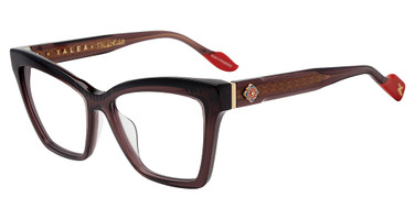Yalea Eyeglasses VYA173W Shiny Aubergine 0V01