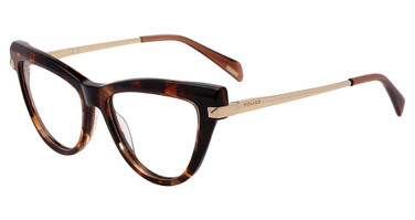 Police Eyeglasses VPLP49M Shiny Light Havana 02AD