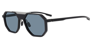 Porsche Eyeglasses P8981 Black w/Blue/Black A267