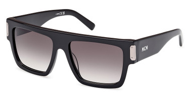 MCM Worldwide Eyeglasses MW0011 shiny black / gradient smoke/01B