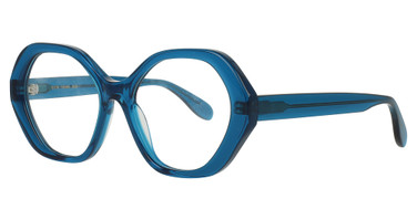 ILLA Eyeglasses Tiziana B62G TEAL TRANSPARENT