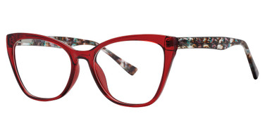 Broadway Eyeglasses 32 BURGUNDY