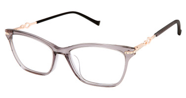 Tura Eyeglasses R814 gray/rosegold/GRY