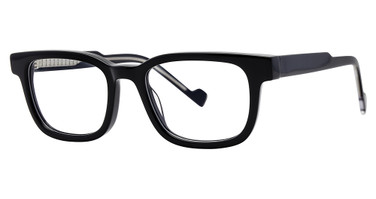 G.V. Executive Eyeglasses GVX595 Black/Crystal
