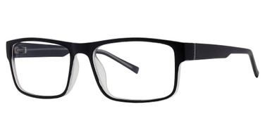 Modern Plastics I Eyeglasses VISIONARY Black/Crystal