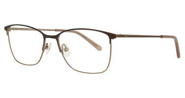 Adrienne Vittadini Eyeglasses 1352 Brn/Brz