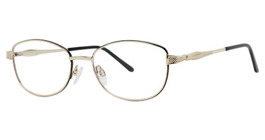 Modern Metals Eyeglasses PENELOPE Gold/Black