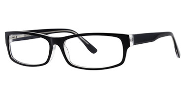 Modern Plastics II Eyeglasses COLOSSAL Black/Crystal