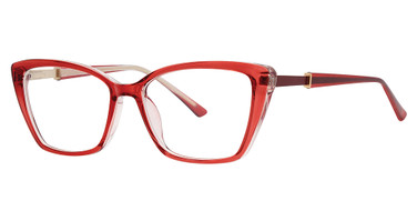 Modern Times Eyeglasses HAPPEN Cherry/Crystal