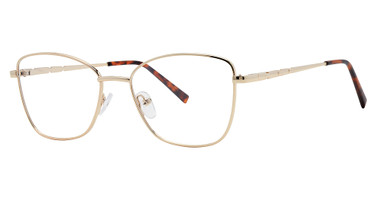 Modern Metals Eyeglasses GILDA Gold