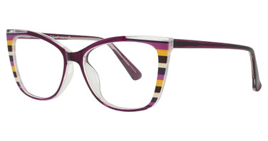 Enhance Eyeglasses 4529 Purple