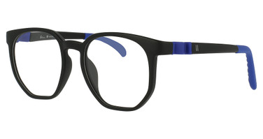 Indii Kids Eyeglasses IN50-SPRINT SC MATTE BLACK/BLUE/C2