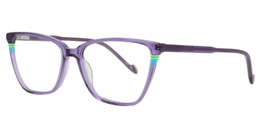 Continental Optical Imports Eyeglasses Fregossi 1033 Purple