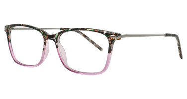 Lumax Eyeglasses 1132 Purple Marble Fade