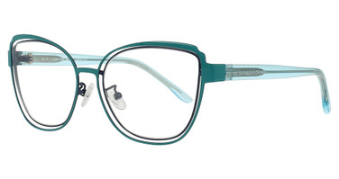 BCBG Max Azria Eyeglasses Maielle GREEN TEAL