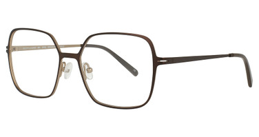 Advantage Eyeglasses Wt86 BROWN MATTE/GOLD