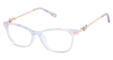 Lulu by Lulu Guinness Eyeglasses LK056 lilac/LIL
